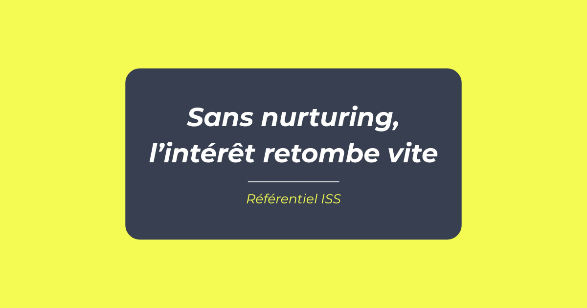 Visuel ISS-VA-03 sur le Nurturing & l'animation de la relation entrante, référentiel ISS Turquoise Academy