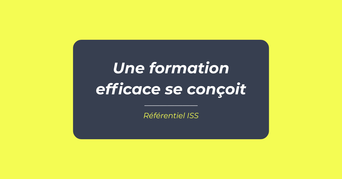 Visuel ISS-SO-09 sur l’ingénierie pédagogique, référentiel ISS Turquoise Academy