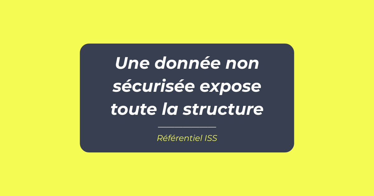 Visuel ISS-OC-02 sur la sécurité et la continuité des données, référentiel ISS Turquoise Academy
